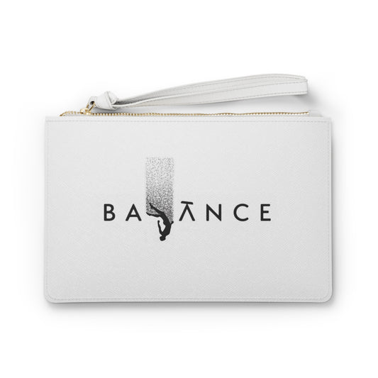 Stylish Clutch Bag - 'Balance' Design | Travel Accessory, Gift for Her, Evening Purse, Minimalist Fashion