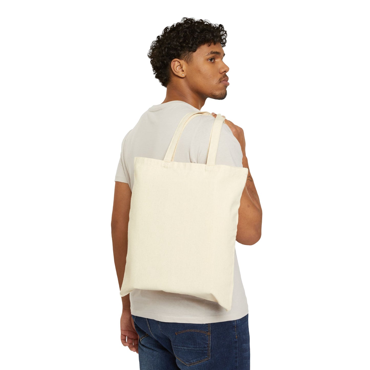 Balance Cotton Canvas Tote Bag | Eco-Friendly Shopping Bag, Reusable Grocery Bag, Minimalist Tote, Gift for Her