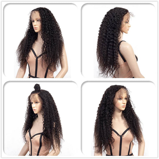 Human Hair Wigs Women,Curly Short Brazilian Hair 12 Inch - Whisper