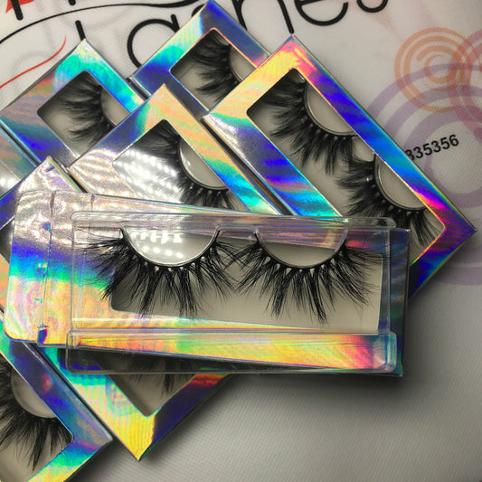 For Maynice Dramatic 3D Mink Vendors Full Strip Eyelashes Sizes 25mm and 30mm - Whisper