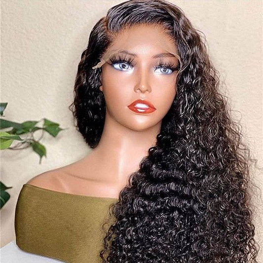 Human Hair Wigs Women,Curly Short Brazilian Hair 12 Inch - Whisper